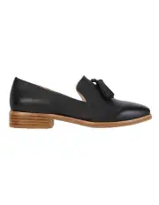 [Sandler] Salvador Flat Shoes in Black Leather