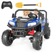 FUNTOK U01S 24V 7AH Double Seater Kids Ride on Truck Car 8km/h Max Speed Safety Rechargeable Powered Electric Car for 3-