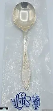 Kirk Stieff Lady Claire Sterling Silver Cream Soup Spoon 6" *BRAND NEW*