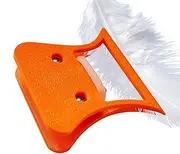 Fly Binding Hackle Clip - Orange Spring Clip | Spring Clip Fishing Tool Fly Fishing Feather Clip | Fly Binding Feather Clamp | Spring Clamp for Anglers for Reservoir, River, Te