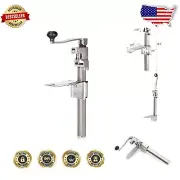 Efficient Manual Can Opener for Tall Cans up to 11" - Durable Cast Iron Design