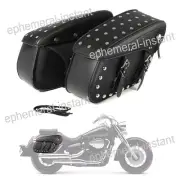 Classic Side Saddle Bags Luggage For Kawasaki Vulcan VN 500 800 900 1500 1600