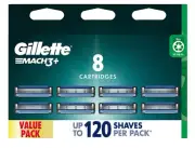 Gillette Mach3+ Blades 8 Pack New Freeship