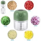 Electric Mini Vegetable Garlic Onion Chopper Cutter Slicer Meat Grinder Tools