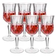 NEW RCR Crystal Opera Red Wine Goblet Set 6pce 230ml