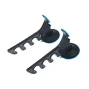 2Pcs Suction Cup Fishing Rod Rack Horizontal Bracket Car Fishing Rod Holder