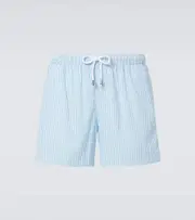 [Fedeli] Fedeli Striped swim trunks UK 36 blue