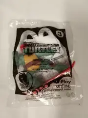 Teenage Mutant Ninja Turtles - Raphael Figure - 2013 McDonalds Kids Meal #3 New