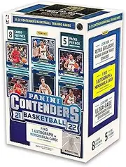 2021-22 Panini NBA Contenders Basketball Trading Card Blaster Box Factory Sealed