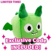 Roblox Big Games Pet Simulator X Dog & Dragon Plush CODES INCLUDED in hand