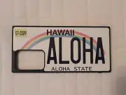 "Aloha" Hawaii License Plate Rubber Phone Case Samsung Galaxy Note 20 Ultra