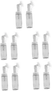 OHPHCALL 5sets Cleasing Milk Travel Containers for Toiletries Soap Face Wash Foaming Bottle Foaming Travel Size Bottle Foaming Pump Bottle Shower Gel Pump Foamer The Pet Black 2pcs*5