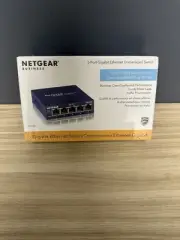 Netgear ProSAFE 5 Port GS105 v5 Gigabit Switch With Power Supply