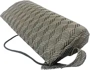Ｂｅｓｇａ Patio Chaise Lounge Head Pillow Head Neck Rest, Portable, Soft, Comfortable for Beach Chairs Headrest Pillow, Rhombus Pattern