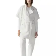 Sanctuary Cocoon Wrap Coat- Creme- Size Small- NWT
