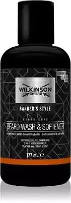 Wilkinson Sword Barber's Style BEARD WASH & SOFTENER 177ml / 6 fl us oz