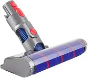 Vacuum Cleaner Electric Floor Brush Suction Head ，Compatible for Dyson， V7 V8 V10 V11 SV12 V15 Cordless Stick Vacuum Cleaners Repair Parts Replace The Main Brush of The Vacuum Cleaner