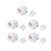 Telephone Socket Module RJ11 Network CAT3 Voice Communications Wiring Quad-Core