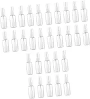 CRILSTYLEO Travel Beauty Set 30pcs Plastic Bottles for Cosmetics 30ml Sub Bottles Pump for Lotion Shampoo Body Wash Portable Convenient