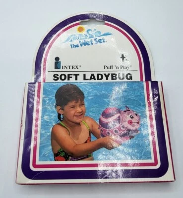 Vintage 1994 INTEX LADY BUG Inflatable The Wet Set New 58590 USA