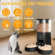 Advwin 4L Automatic Cat Feeder for 2 Cats with Camera