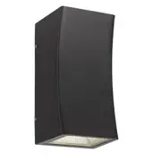 Dash LED Up-Down Wall Light Tri-Colour IP44 Black - DASH EX2-BK