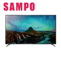 在飛比找PChome24h購物優惠-SAMPO聲寶 65型 4KUHD 液晶顯示器+視訊盒EM-