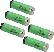 3.7V 570mAh Razor Battery Replacement Compatible with Philips PT710 PT720 PT725 PT730 PT735 PT737 AT750 AT798 AT791 AT757 AT752 PT786 PT764 PT763 PT762(5PCS)
