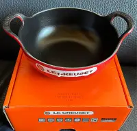 在飛比找Yahoo!奇摩拍賣優惠-Le creuset 巴蒂鍋20cm（櫻桃紅）—含運