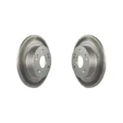 [Rear] Coated Disc Brake Rotors Pair For Honda Accord HR-V Acura TSX ILX (for: Honda)