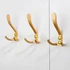 Black Golden Silver Robe Hook Waterproof Coat Rack Hanging Key Holder Kitchen