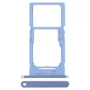 For Samsung Galaxy A25 5G SM-A256B COMPATIBLE SIM Card Tray + SIM Card Tray / Micro SD Card Tray Blue