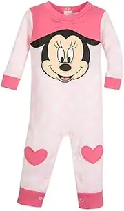 Disney Minnie Mouse Stretchie Sleeper for Baby, Size 12-18 Months