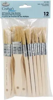 Crafter's Choice All Purpose Chip Brush Set 12/PkgRCC805