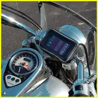 在飛比找Yahoo!奇摩拍賣優惠-手機座摩托車手機架車架摩托車手機座車架手機架smax For