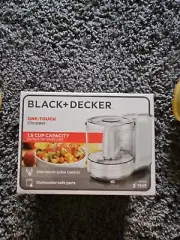 BUNDLE: Black+Decker Home Electric One Touch Food Chopper/Mincer & EXTRA ITEMS