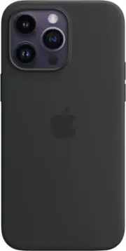 Iphone 14 Pro Max Silicone Case with Magsafe - Midnight