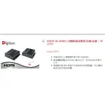 【聊聊 可再優惠】DIGISUN 最新 EH870 4K HDMI 遠距 70M 傳輸器、一對（TX+RX）