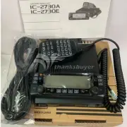 Dual Band Transceiver 5km-10km Analog Walkie Talkie IC-2730A 1052CH