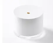 Desktop High-capacity Humidifier Wireless Rechargeable Home Hydration Meter with Colorful Atmosphere Lights-White
