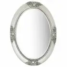 Wall Mirror Baroque Style 50x70 cm Silver vidaXL