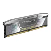 Corsair Vengeance 48GB (2x24) DDR5-8000 CUDIMM Memory - Silver [CMKC48GX5M2X8000C38]