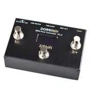 MIDI Foot Controller MIDI Controller FC-3 DOREMiDi Multiple MIDI Output