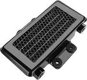 PHGTHNVNMA Aluminum 65ml Engine Oil Cooler Cooling Radiator for 100CC-250CC Motorcycle Dirt Bike ATV Oil Cooler(Black)