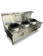 Jasper Triple Wok Duckbill Burner - Natural Gas JA-3DB-N - JA-3DB-N-SM