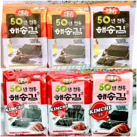 在飛比找蝦皮購物優惠-🌸Summer🌸現貨.刷卡✅韓國 海松韓式海苔 麻油風味/泡