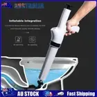 Bathroom Toilet Air Drain Blaster Plunger High Pressure Sink Dredge Cleaner