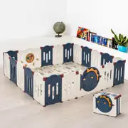 20 Panels Playpals Kids Playpen Baby Large Safety Gate Toddler Fence Child Play