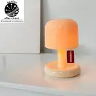 Mini Mushroom Sunset Lamp – Rechargeable Night Light for Bedroom & Decor