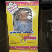 Vintage KO Cabbage Unsnatchable Kids 1987 Safety Doll MiB - Very Rare & Bizarre